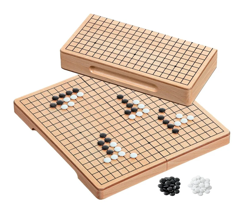 Go & Go Bang Strategiespiel in Holzkassette – Philos
