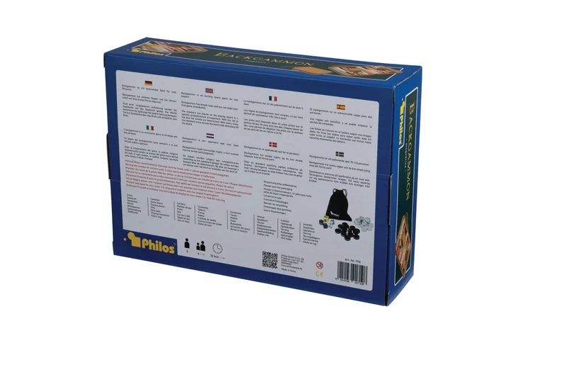 Backgammon Reisespiel magnetisch – Philos