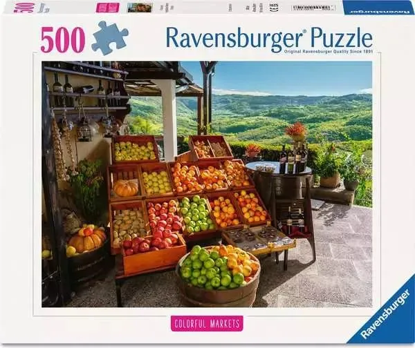 Obst-Gemüsemarkt Kroatien Puzzle 500 Teile – Ravensburger