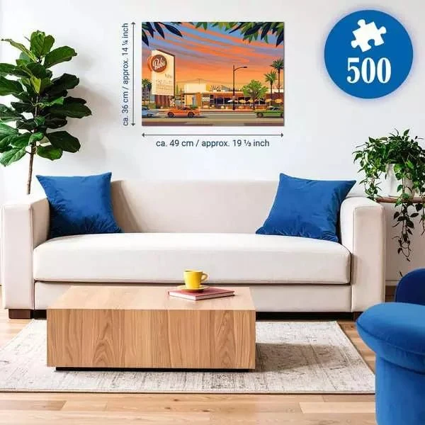 Amerikanisches Diner Puzzle 500 Teile – Ravensburger