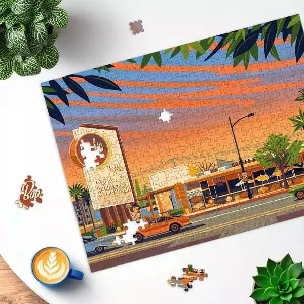 Amerikanisches Diner Puzzle 500 Teile – Ravensburger