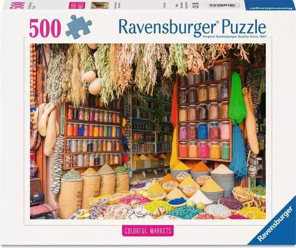 Bunte Gewürze Marokko Puzzle 500 Teile – Ravensburger