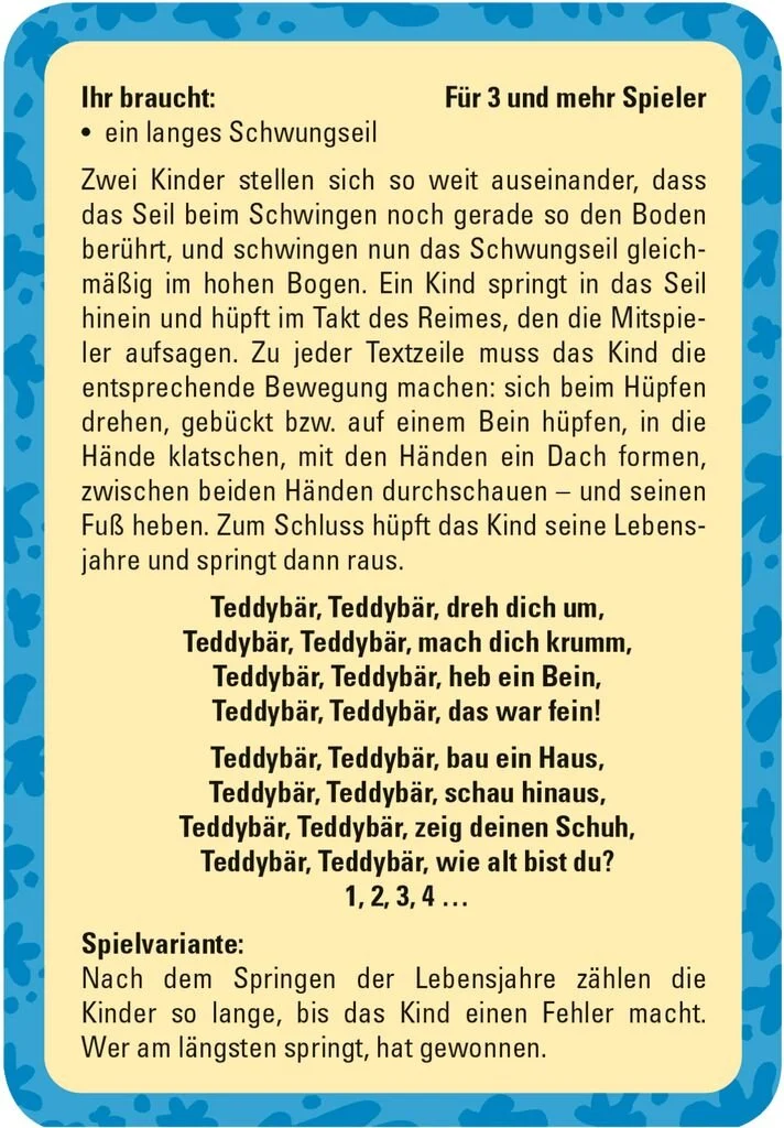 50 Spiele für den Schulhof