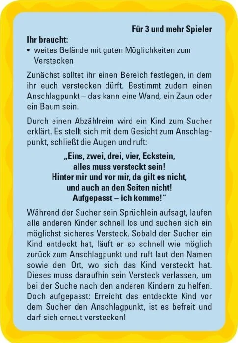 50 Spiele für den Schulhof