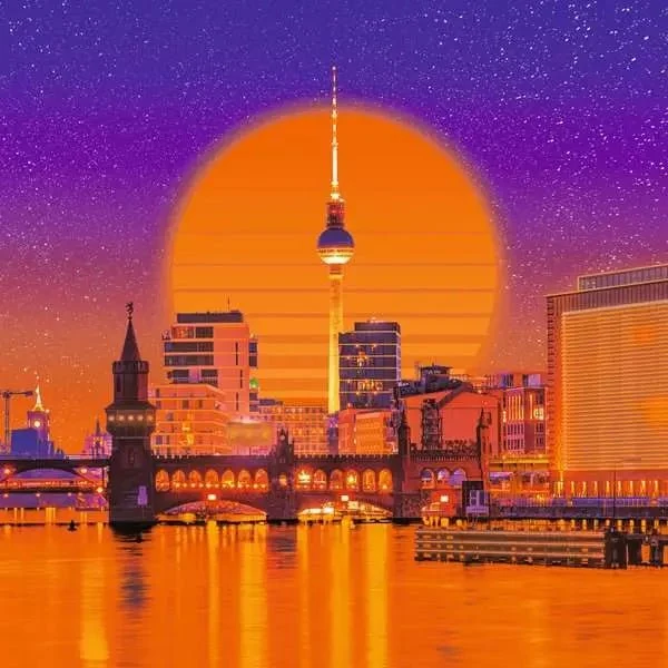 Neon Collection Berlin Puzzle 500 Teile – Ravensburger