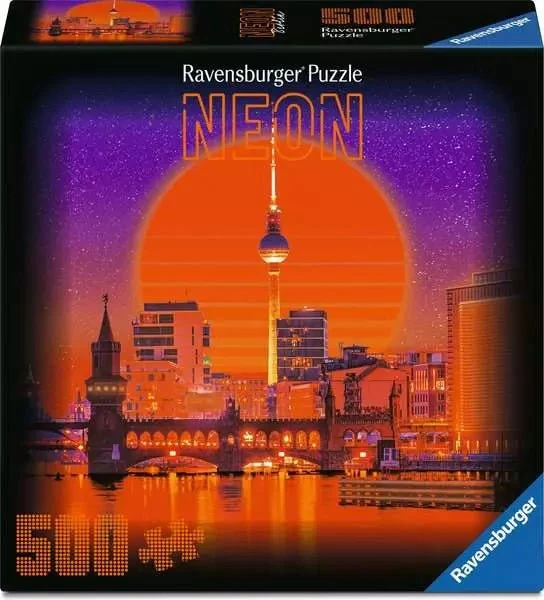 Neon Collection Berlin Puzzle 500 Teile – Ravensburger