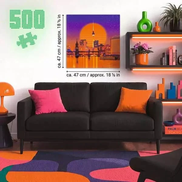 Neon Collection Berlin Puzzle 500 Teile – Ravensburger