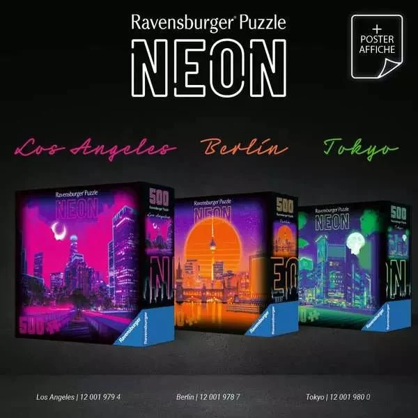 Neon Collection Berlin Puzzle 500 Teile – Ravensburger