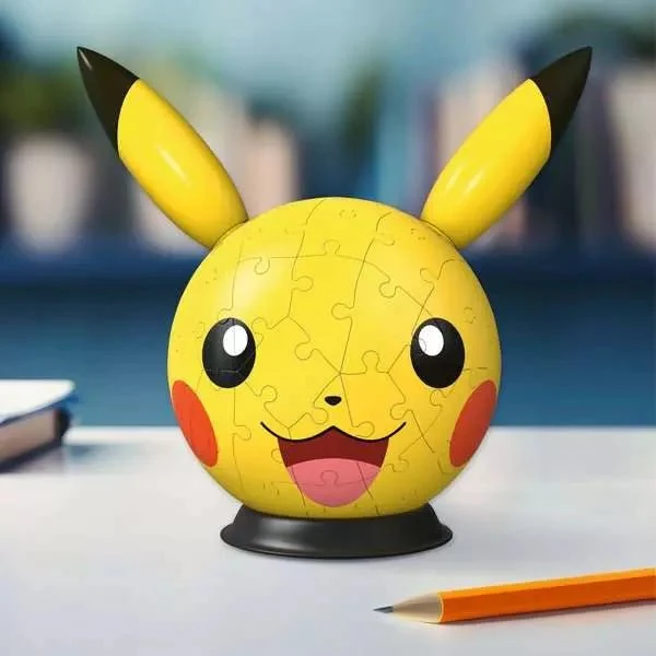 3D-Puzzle Pikachu mit Ohren – Ravensburger