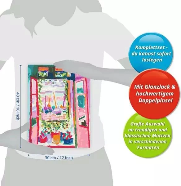 Puzzle Henri Matisse Open Window 1000 Teile – Ravensburger
