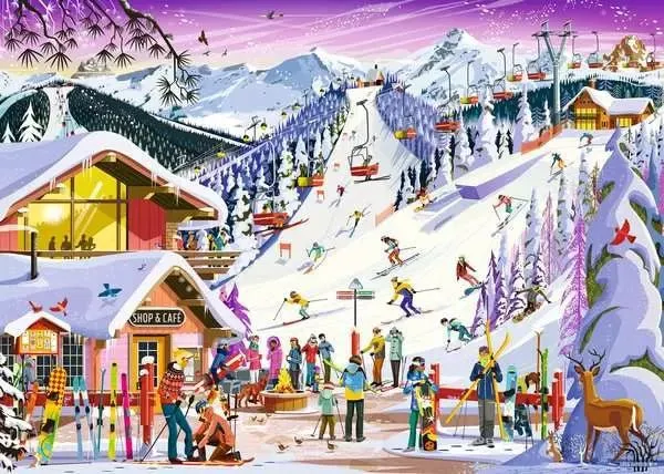 Slopeside Spirit Puzzle 500 Teile – Ravensburger