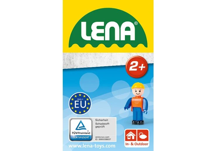 Traktor mit Frontschaufel 36 cm ab 2 Jahren – LENA Aktive