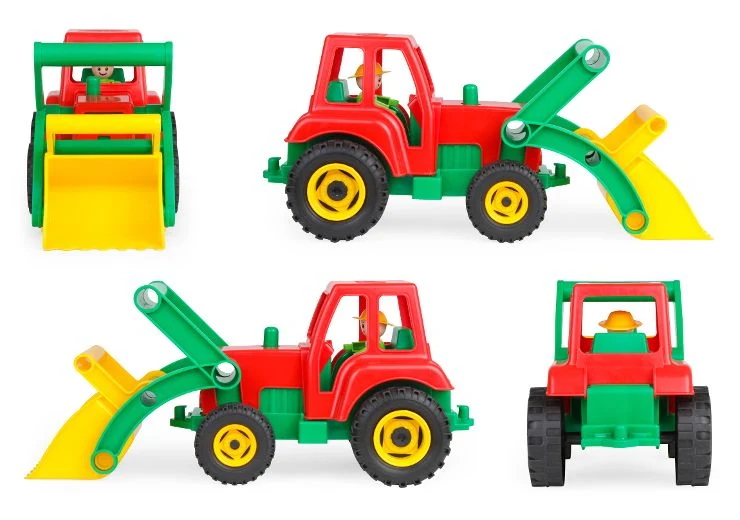 Traktor mit Frontschaufel 36 cm ab 2 Jahren – LENA Aktive
