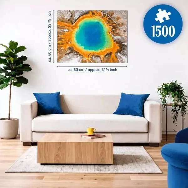 Grand Prismatic Spring Puzzle 1000 Teile – Ravensburger