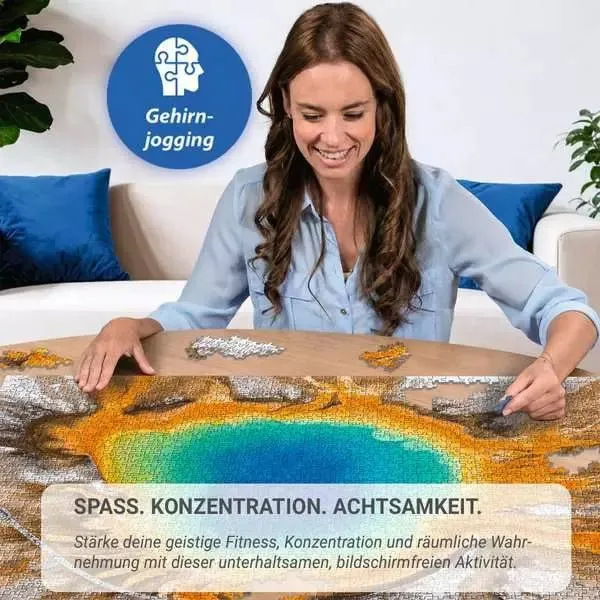 Grand Prismatic Spring Puzzle 1000 Teile – Ravensburger