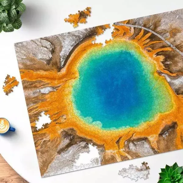 Grand Prismatic Spring Puzzle 1000 Teile – Ravensburger