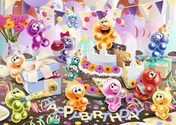 Gelini Geburtstagsparty Puzzle 1000 Teile – Ravensburger
