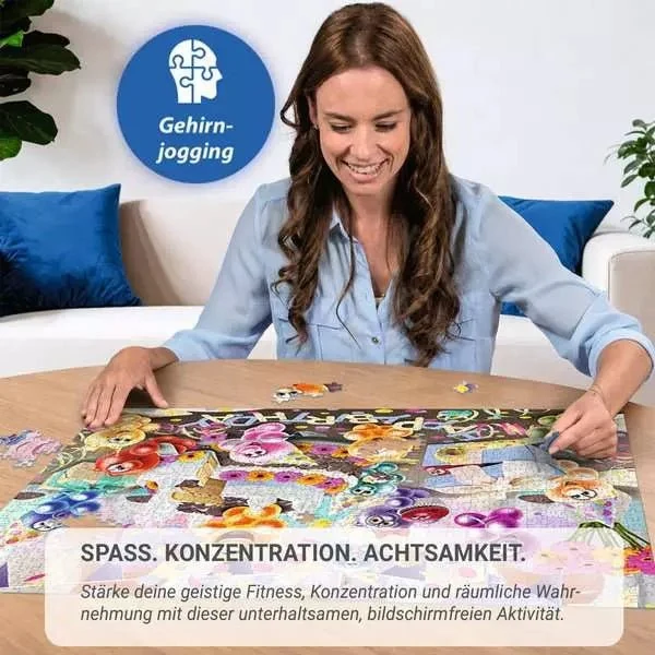 Gelini Geburtstagsparty Puzzle 1000 Teile – Ravensburger
