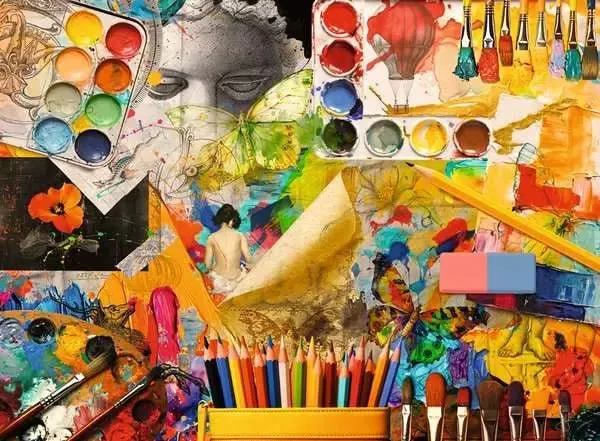 Art Studio 50 Puzzle 500 Teile ab 10 Jahren – Ravensburger