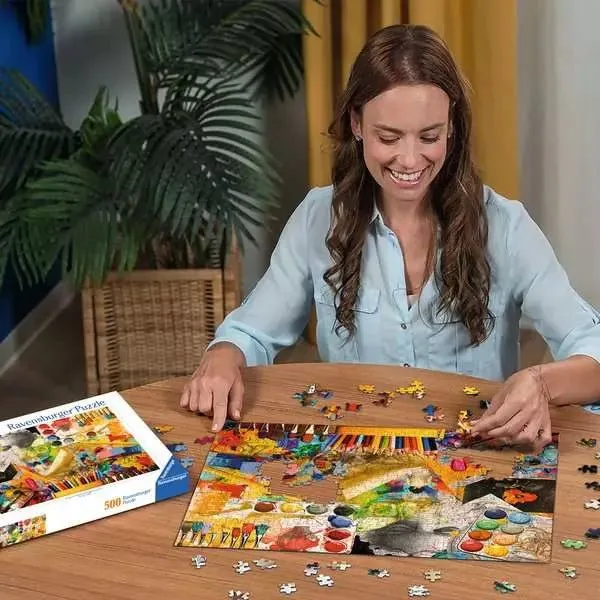 Art Studio 50 Puzzle 500 Teile ab 10 Jahren – Ravensburger