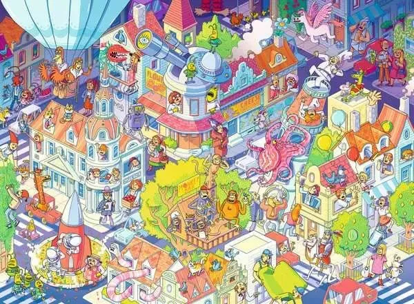 Trubel in Chaoshausen XXL-Puzzle ab 6 Jahren – Ravensburger