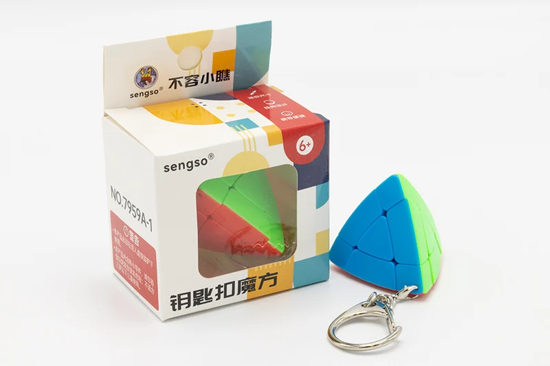 ShengShou Mini Jing Pyraminx Keychain