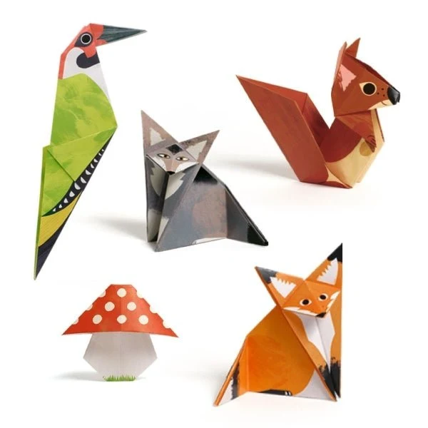 Origami Waldtiere ab 7 Jahren