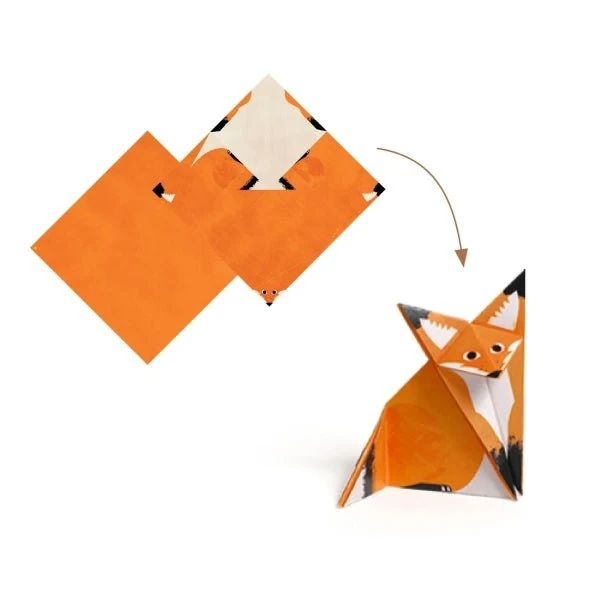 Origami Waldtiere ab 7 Jahren