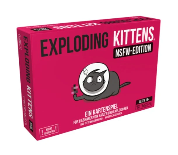 Exploding Kittens NSFW Edition ab 18 Jahren – Asmodee