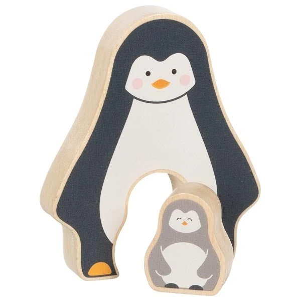 Goki Aufstellpuzzle Pinguin – Holzspielzeug ab 1 Jahr