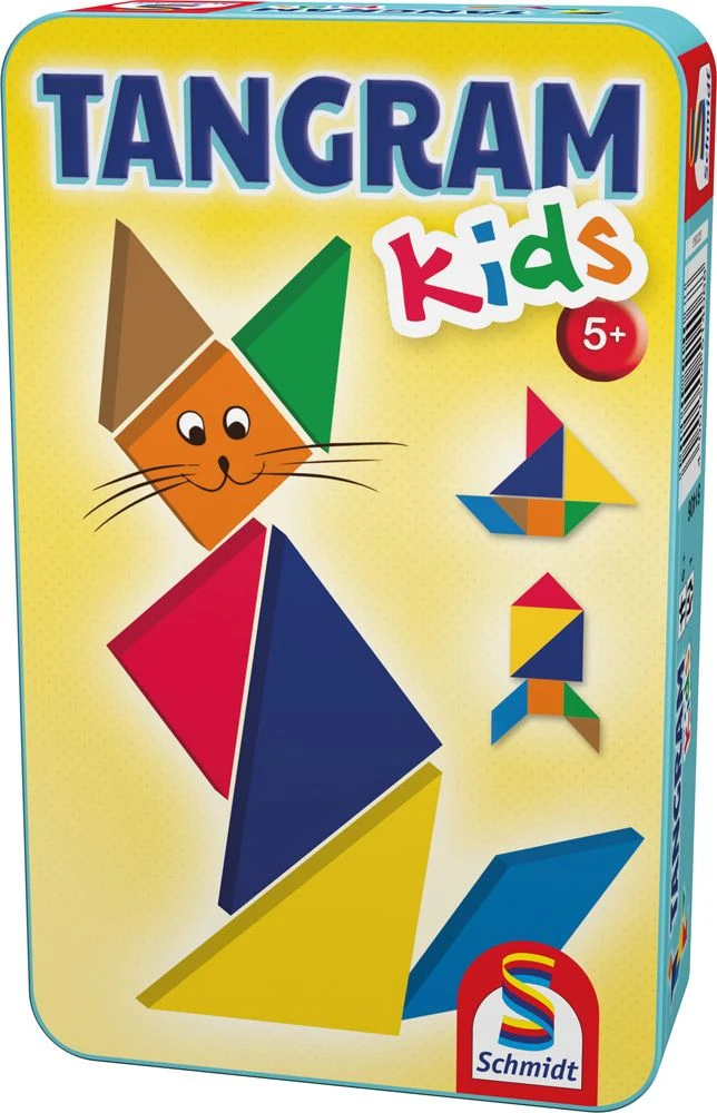 Tangram Kids, Reisespiel in der Metalldose