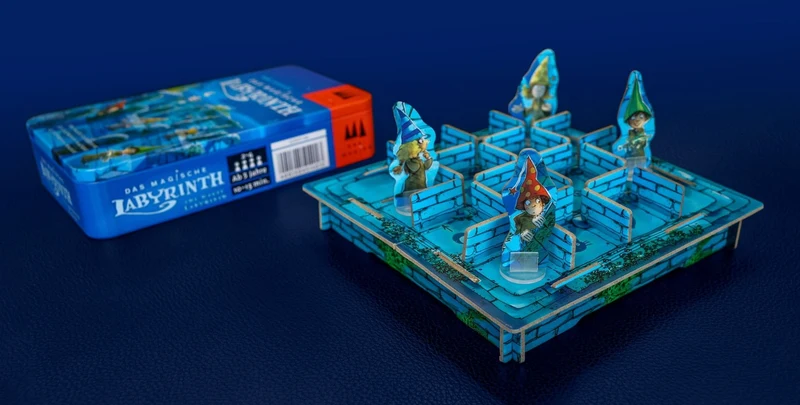 Drei Magier: Das magische Labyrinth, Reisespiel in der Metalldose