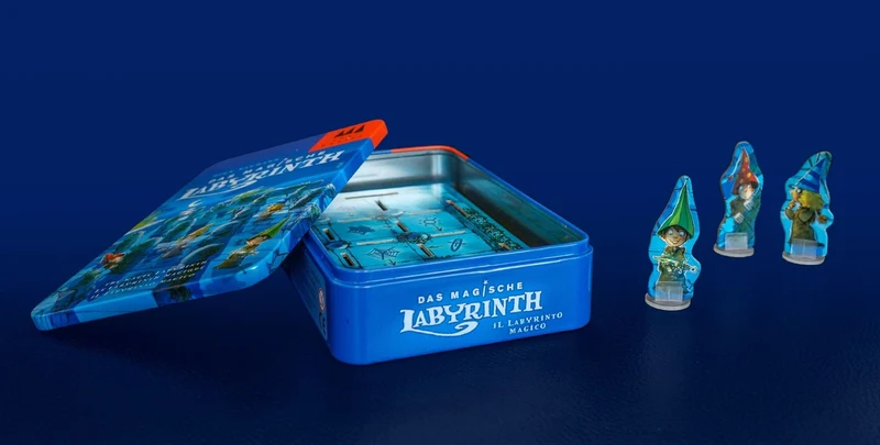 Drei Magier: Das magische Labyrinth, Reisespiel in der Metalldose