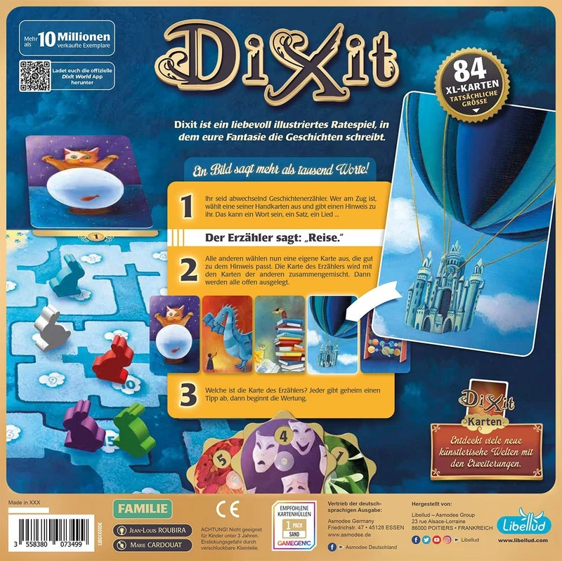 Dixit - Erzählspiel ab 8 Jahren