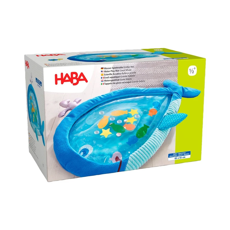 Wasser-Spielmatte Großer Wal ab 6 Monaten – Haba
