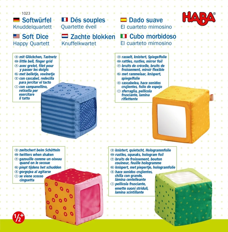 Entdeckerwürfel Knuddelquartett – Haba