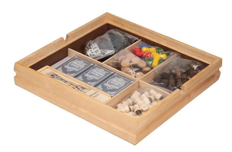 Holz Spielesammlung 10-in-1 FSC – Philos