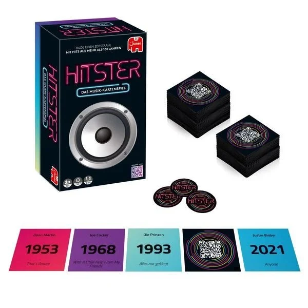 Hitster – Das Musik Partyspiel von Jumbo Spiele – Musikquiz