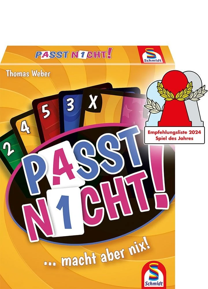 Passt nicht!, Kartenspiel