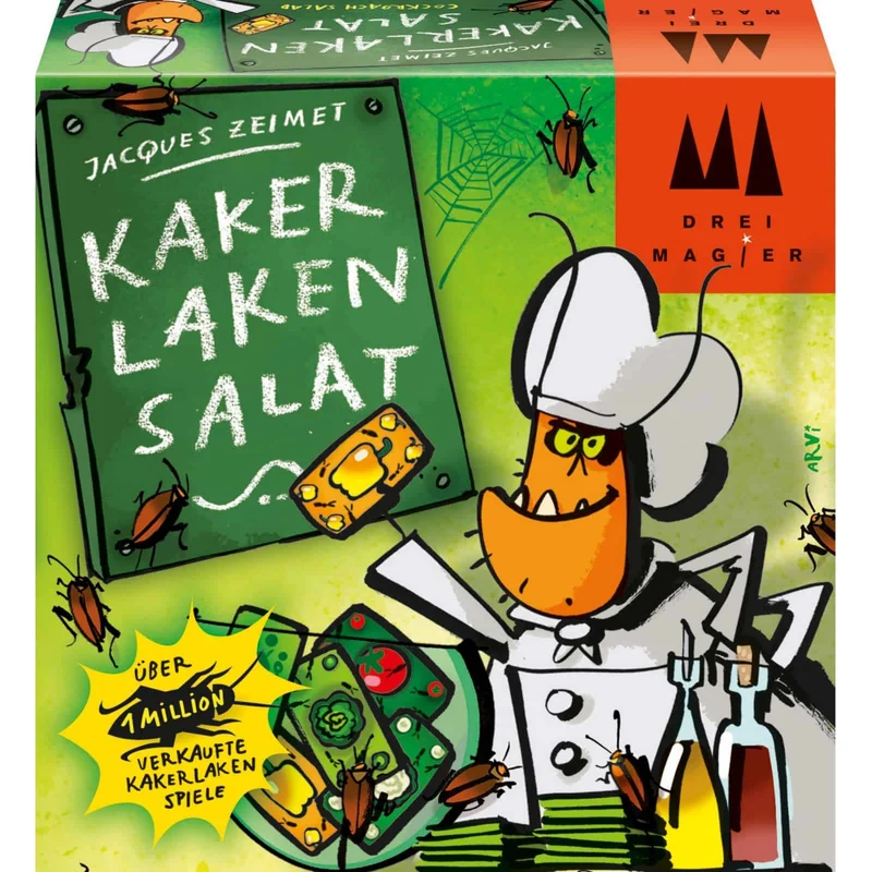 Drei Magier: Kakerlaken-Salat, Kartenspiel