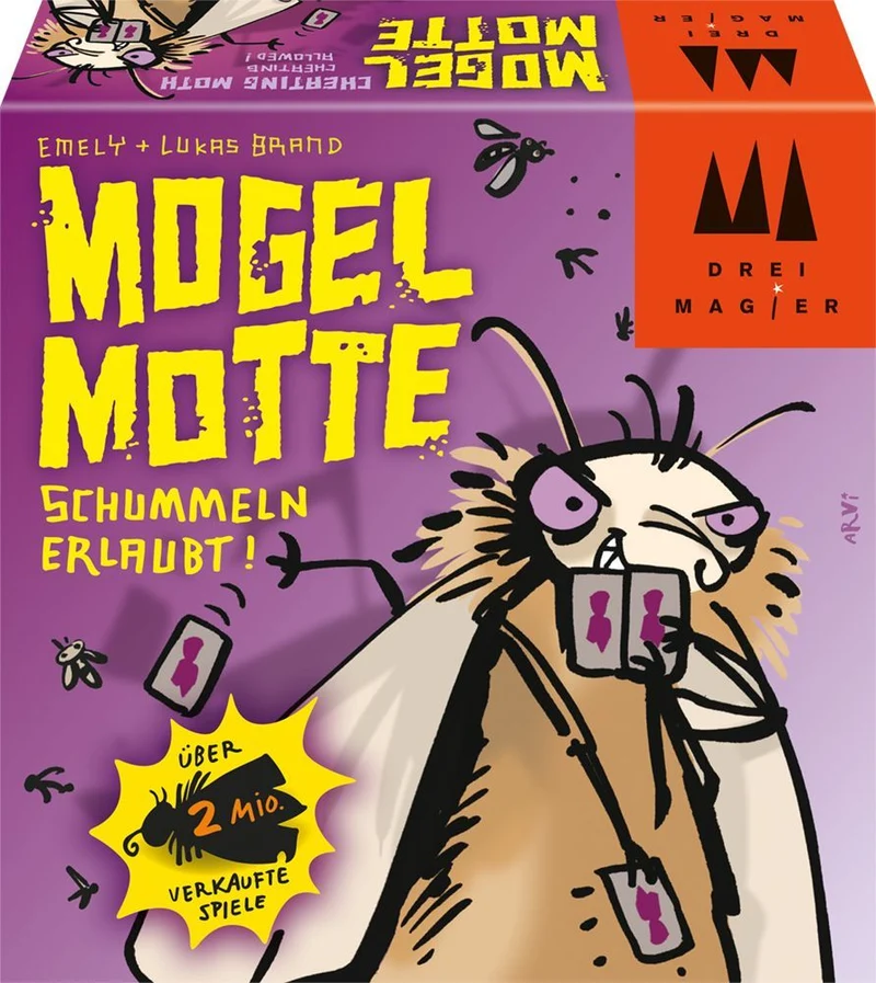 Drei Magier: Mogel Motte, Kartenspiel