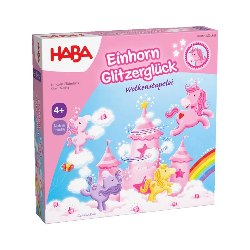 Einhorn Glitzerglück – Wolkenstapelei