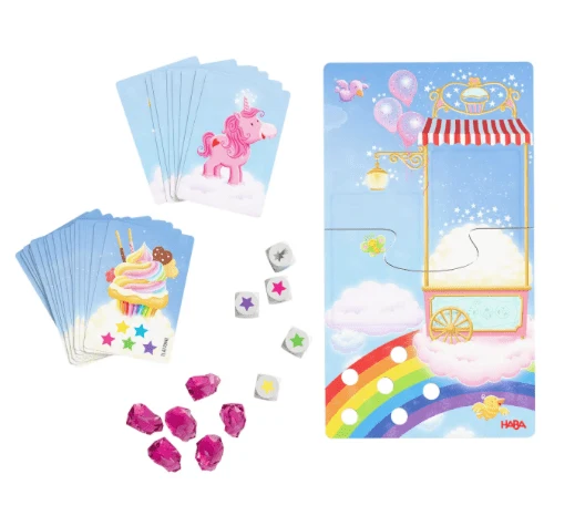 HABA – Einhorn Glitzerglück Würfelspiel