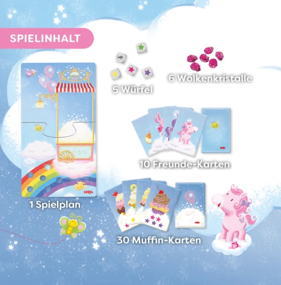 HABA – Einhorn Glitzerglück Würfelspiel