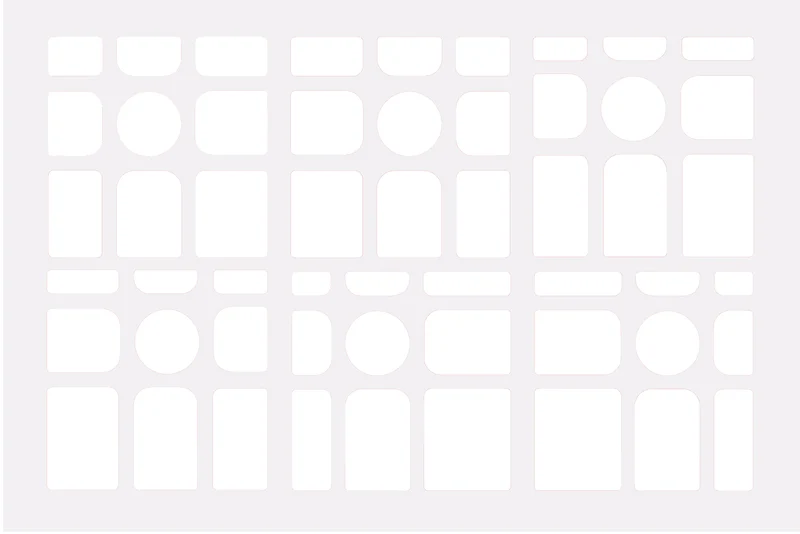 GAN Mirror M Sticker Set