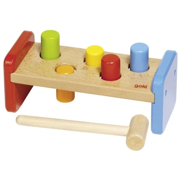 Goki basic Hammerbank aus Holz ab 2 Jahren