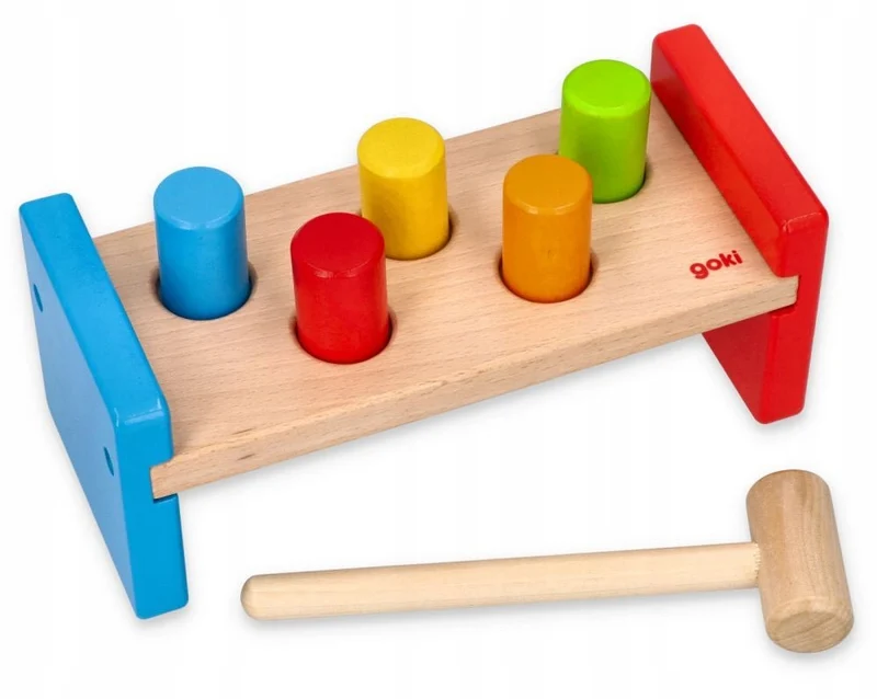 Goki basic Hammerbank aus Holz ab 2 Jahren