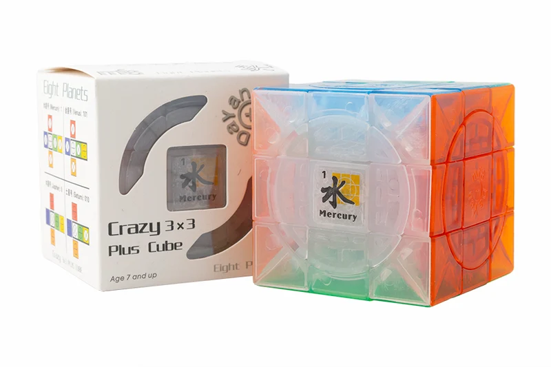 DaYan + mf8 Crazy 3x3 Plus - Mercury