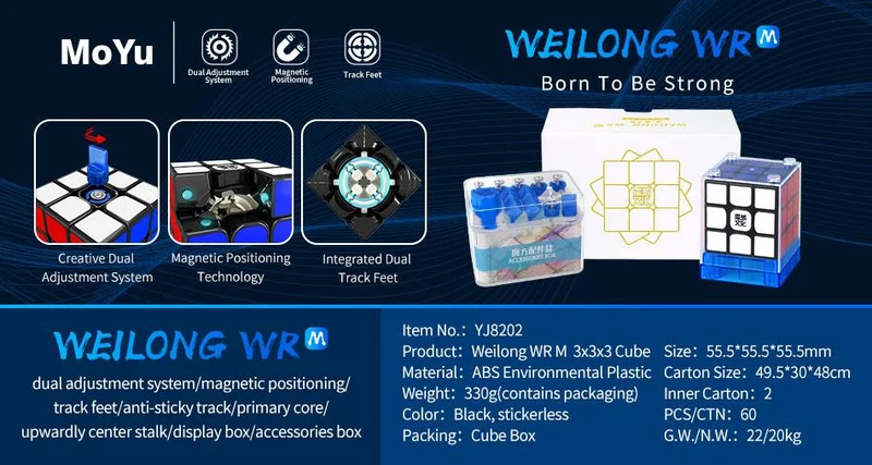 MoYu WeiLong WR M 3x3