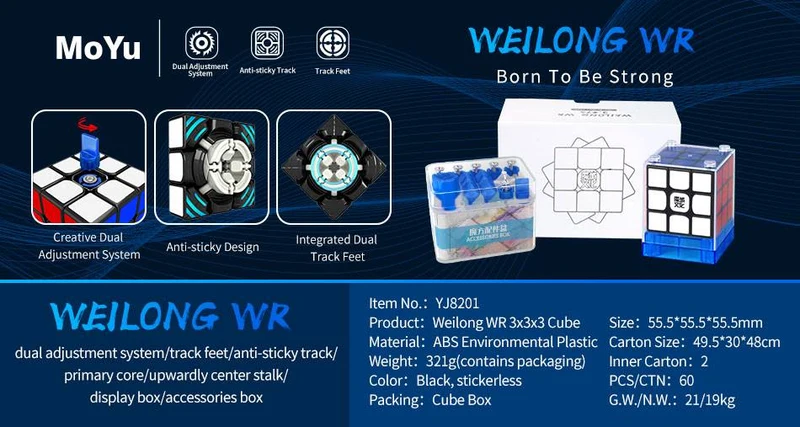 MoYu WeiLong WR 3x3